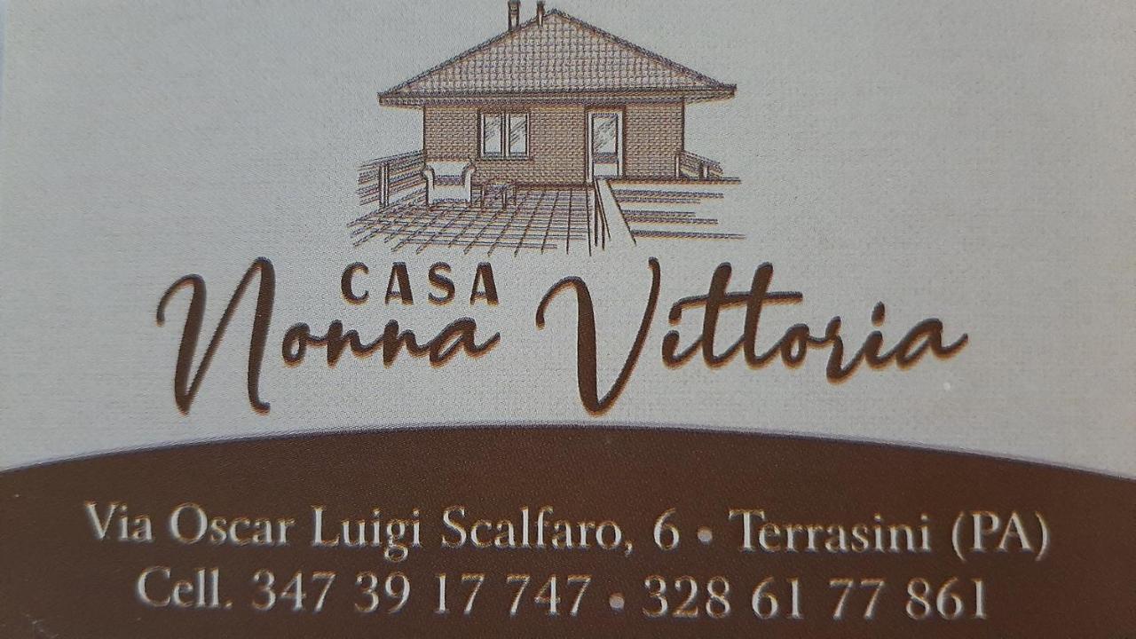 Casanonnavittoria Acomodação com café da manhã Terrasini Exterior foto